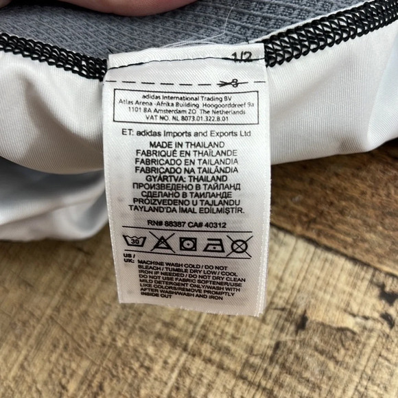 Adidas Black Tech Fit Clima Lite Compression Capris Womens Medium Chain link - Picture 5 of 8